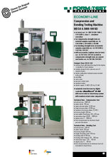 Load image into Gallery viewer, Compression and Bending Test Machine - Mega 6-3000-100, 200, 300 SD Series - Hylec Controls