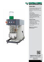 Load image into Gallery viewer, Mortar Mixer Standard with  Automatic Water Dosing System - Hylec Controls