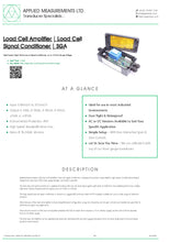 Load image into Gallery viewer, Load Cell Amplifier | Load Cell Signal Conditioner | SGA - Hylec Controls