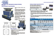 Load image into Gallery viewer, VASII Series Pneumatic Vertical Shock Test System - Hylec Controls