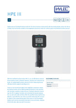 Load image into Gallery viewer, Digital handheld shore hardness tester HPE III Premium - Hylec Controls