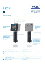 Load image into Gallery viewer, Digital handheld shore hardness tester HPE III Premium - Hylec Controls