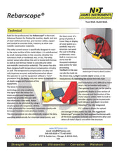 Load image into Gallery viewer, REBARSCOPE® advanced system for rebar location and bar size determination - Hylec Controls