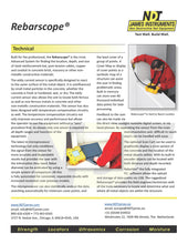 Load image into Gallery viewer, REBARSCOPE® advanced system for rebar location and bar size determination - Hylec Controls