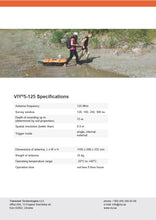 Load image into Gallery viewer, VIY5-125 GPR Ground Penetrating Radar - Hylec Controls