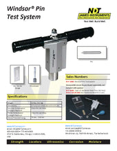 Load image into Gallery viewer, Windsor Pin Test System - Hylec Controls