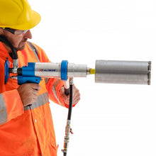 Load image into Gallery viewer, Magnum hydraulic hand held core drill range with Simplex stand-on drill stand - Hylec Controls