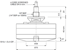 Load image into Gallery viewer, Submersible Load Cell for use in Triaxial Chambers | IP68 to 70bar | STALC3 - Hylec Controls