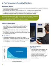 Load image into Gallery viewer, Z-Plus Temperature & Humidity Chambers - Hylec Controls