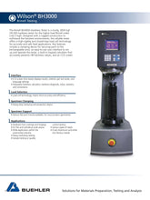 Load image into Gallery viewer, Wilson® BH3000 Brinell Hardness Tester - Hylec Controls