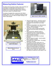 Load image into Gallery viewer, Measuring Station for Concrete Cubes - Hylec Controls