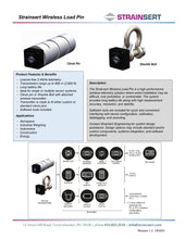 Load image into Gallery viewer, Wireless Load Pin with Transmitter - Hylec Controls