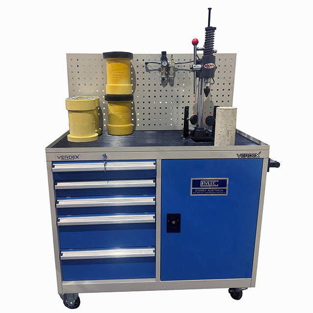 Pneumatic De-Mould Table for 100mm thermal moulds