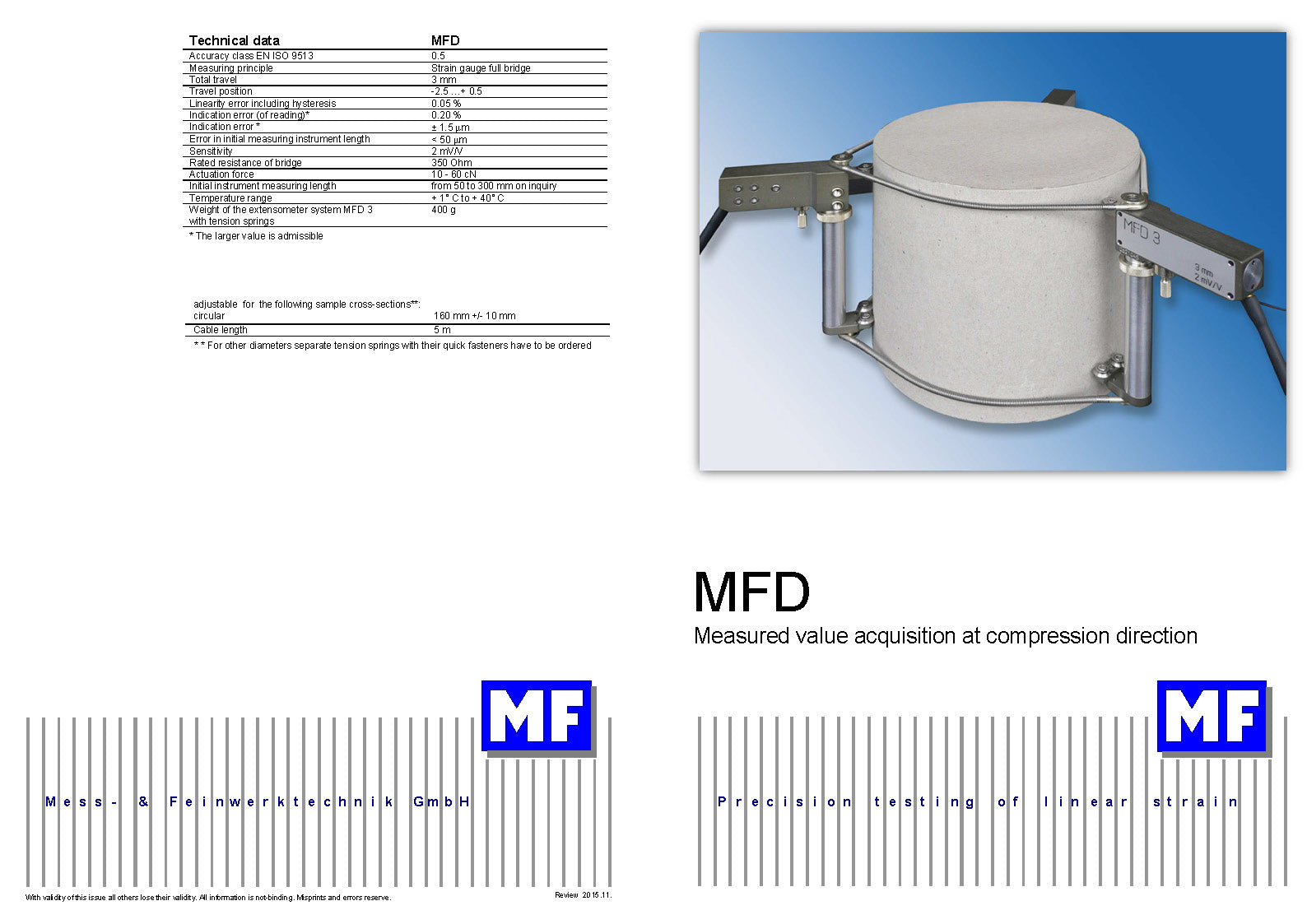 Mf Extensometer MFD extensometer