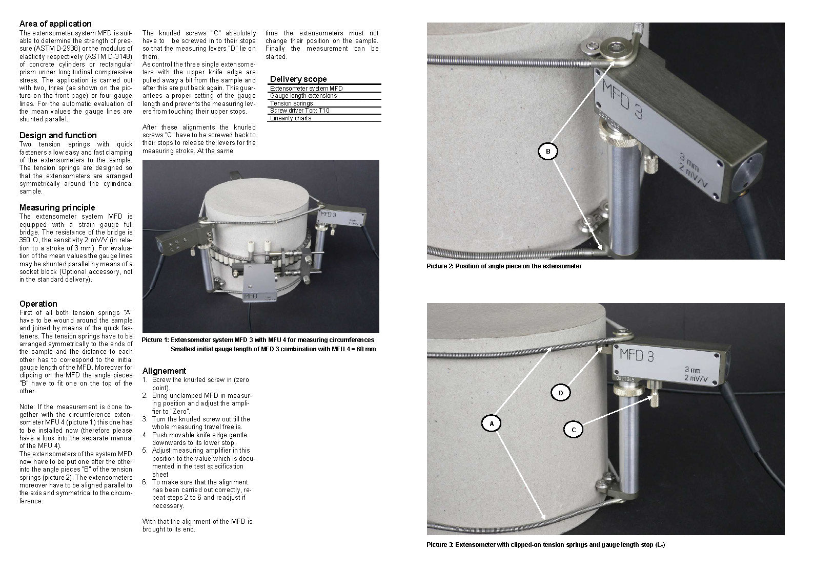 Mf Extensometer MFD extensometer