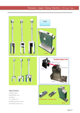 Load image into Gallery viewer, PIT501 pendulum impact testing machine (50J) - Hylec Controls
