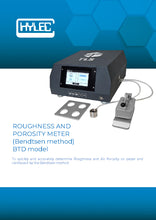 Load image into Gallery viewer, Roughness and Porosity Meter (Bendsten method) BTD model - Hylec Controls
