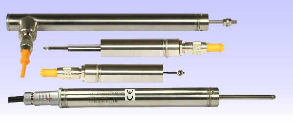 DCWC Submersible LVDT Displacement Transducer (4–20mA) - Hylec Controls