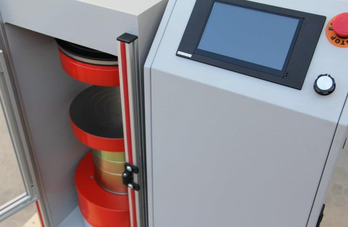 Hydraulic Concrete Compression Machine (Wall Type) with Touch Screen ...