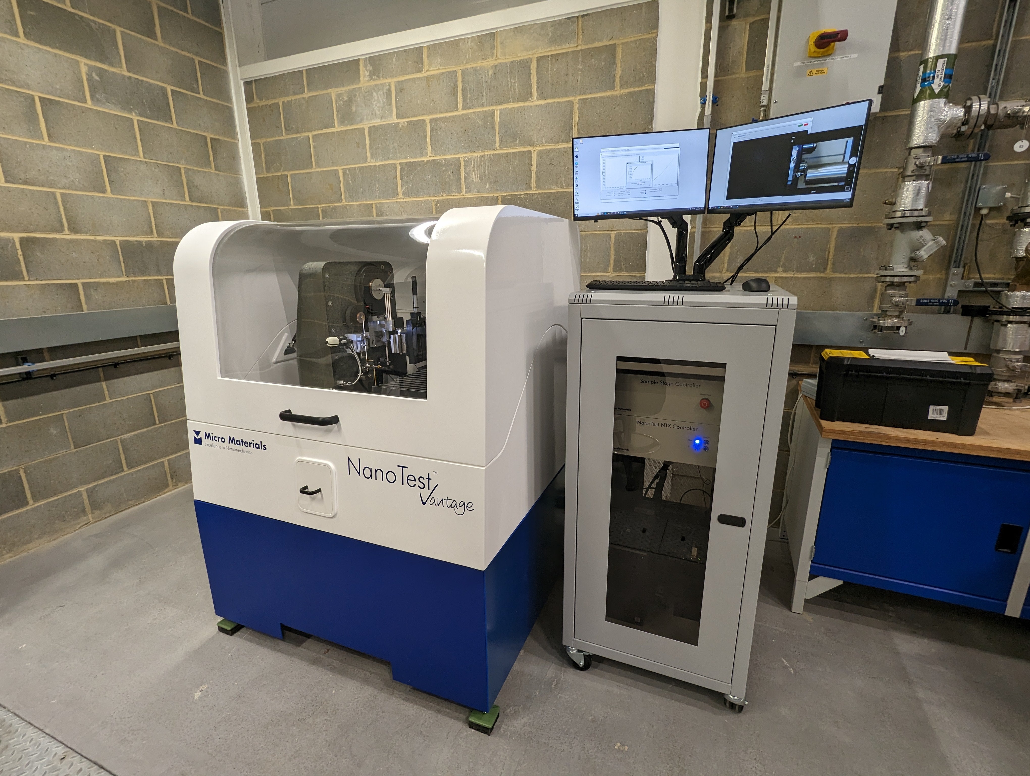 NanoTest Vantage system for nanomechanical and nanotribological testin