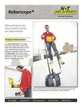 Load image into Gallery viewer, REBARSCOPE® advanced system for rebar location and bar size determination - Hylec Controls
