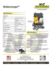 Load image into Gallery viewer, REBARSCOPE® advanced system for rebar location and bar size determination - Hylec Controls
