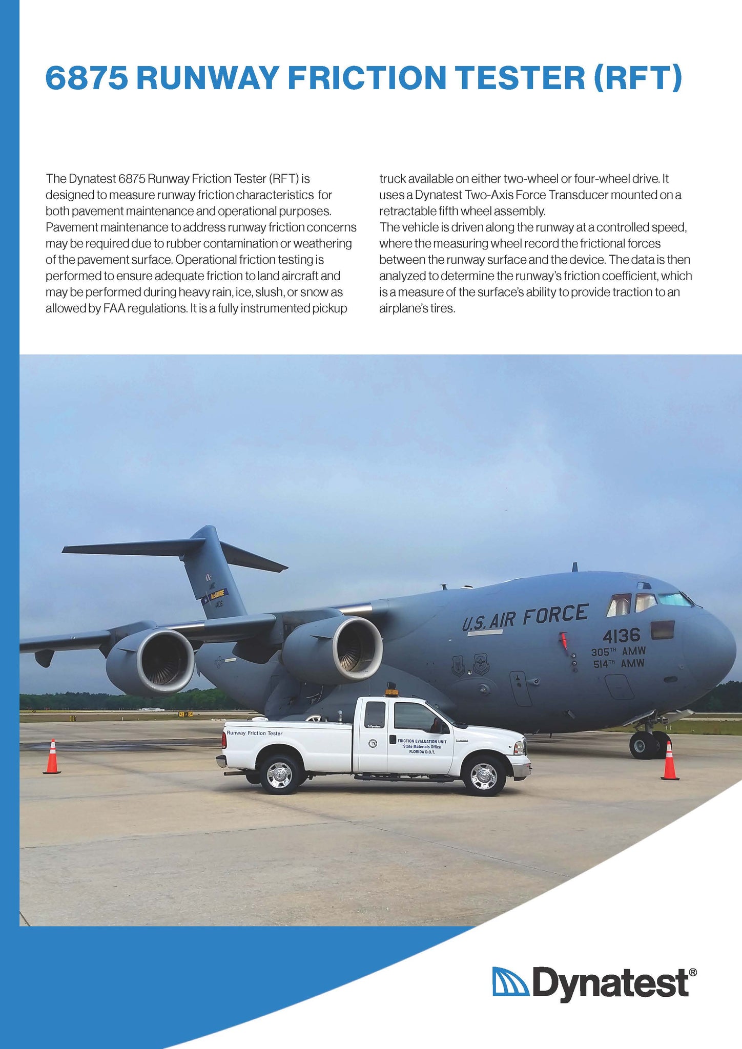 Runway Friction Tester RFT | Hylec Controls