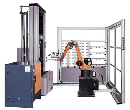 250kN Robotic Automated Tensile Testing Machine - Hylec Controls