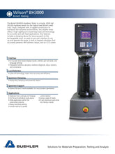 Load image into Gallery viewer, Wilson® BH3000 Brinell Hardness Tester - Hylec Controls
