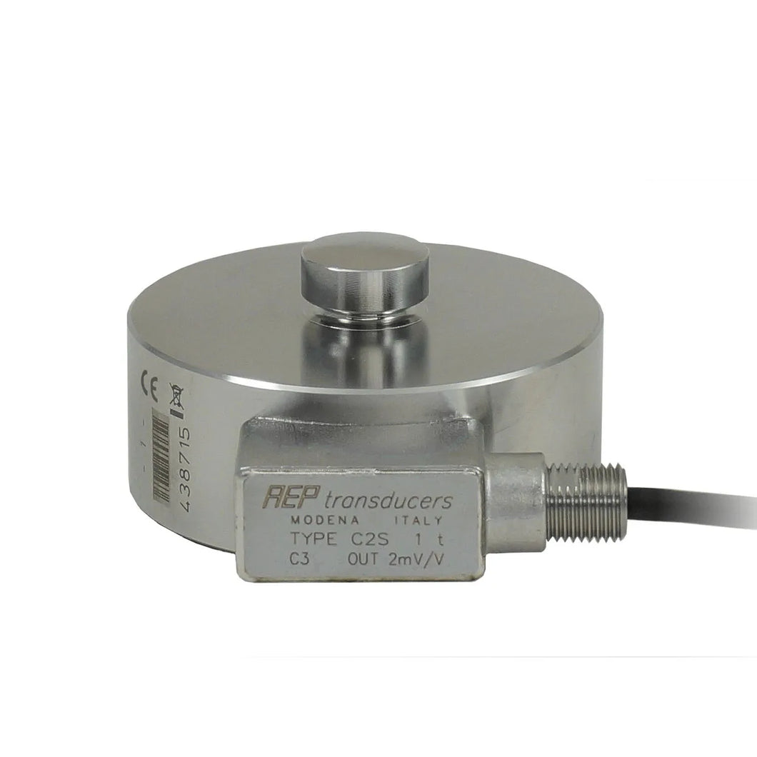 C2S Load cell for the measurement of static and dynamic loads in compression - Hylec Controls