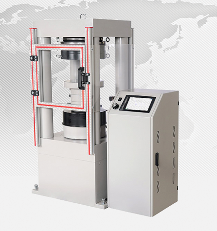 Servo Hydraulic Compression Test Machine with Modulus Of Elasticity ...
