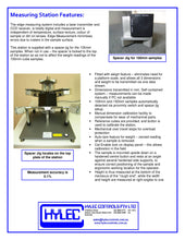 Load image into Gallery viewer, Measuring Station for Concrete Cubes - Hylec Controls

